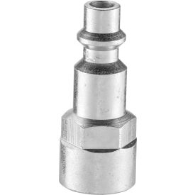 1/4" Plug Body with Industrial Profile & 1/4" FNPT Connection Used with ISI Coupling