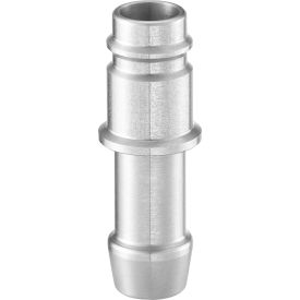 1/2" Plug Body with High Flow Profile & 1/2" Hose Barb Connection for ESI Coupling