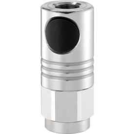 Stainless Steel Safety Quick Release Coupling 1/4" Body w/ISO 6150 Profile & 1/4" FNPT