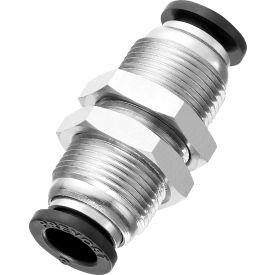 3/8" Bulkhd Push W/Tube