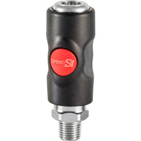 S1 Safety Quick Coupling - 1/4" Automotive Profile with 3/8" MNPT Connection
