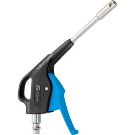 Composite Blow Gun with Metal Nozzle and Integrated 1/4" Plug, Industrial Profile