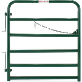 Bullmax Round Corner Gate, 4' Length, Green