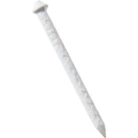 Decorative Metal Ceiling Tile Nails White, 500 Pack