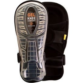 Impacto Knee Pad & Shin Pad Combination, Gel Pad, Copolymer Raised Cover, Sliding Strap