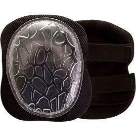 Knee Pad Gel Comfort, Molded Gel Insert, Textured Copolymer Cover, Dual Elastic Straps