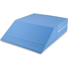Bed Wedge Ortho Pillow, 24" x 20" x 6", Blue