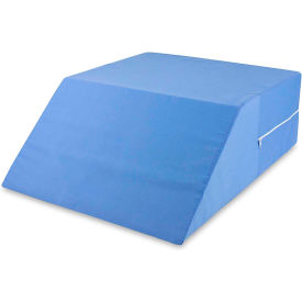Bed Wedge Ortho Pillow, 24" x 20" x 8", Blue