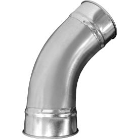 45 Degree Elbow, 3" Diameter, Galvanized, 22 Gauge
