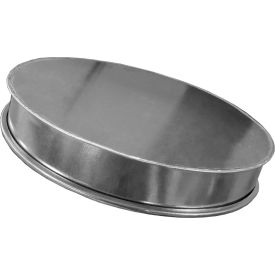 Clamp Together End Cap, 3" Diameter, 304 Stainless Steel, 18 Gauge