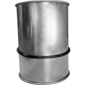 Adjustable Sleeve w/ O-ring, 3" Diameter, Galvanized, 24 Gauge