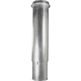 US Duct Clamp Together No Loss Stack Head, 6" Diameter, Galvanized