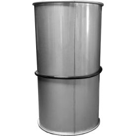 Clamp Together Adjustable Sleeve w/ O-ring, 3" Diameter, 304 Stainless Steel, 24 Gauge