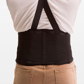 Back Support XLrg 41-48In, Elastic With Stays For Flexible Support