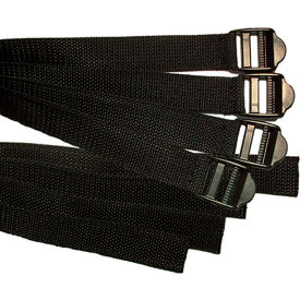 Impacto Metatarsal Webbing Straps For Shoes Without Laces, Nylon, One Size, Black