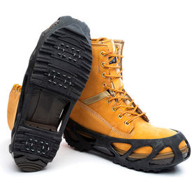 Impacto STRIDE Ice Traction Cleats, XL Shoe 13.5-16, TPE/Steel Overshoes, Slip On