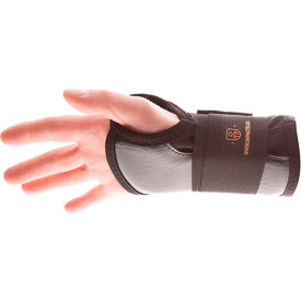 Universal Wrist Support, Ambidextrous, Stays Top & Bottom, Vinyl Cover, Elastic Strap