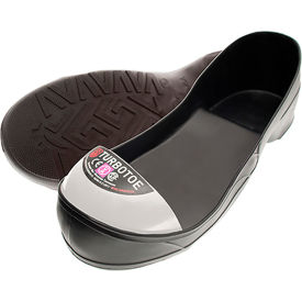 Impacto TURBOTOE Steel Toe Cap Overshoe, Flexible & Pliable PVC, Antislip Sole, Waterproof, Small (Size 6-9)