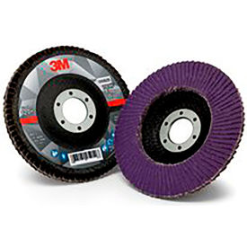 Flap Disc, T29, 4 1/2" x 7/8 in, 120+ YF-weight, 10 Per Case