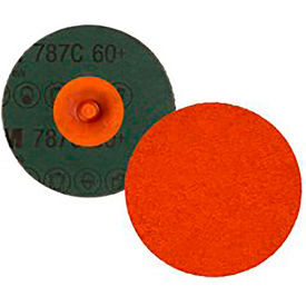 Roloc Fibre Disc 787C, 60+, TR, 3 in, Die R300V, 50 per inner, 200 Per Case