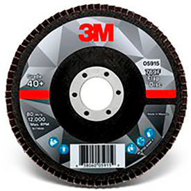 Flap Disc, T27, 5" x 7/8 in, 40+ YF-weight, 10 Per Case