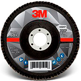 Flap Disc, T29, 5" x 7/8 in, 60+ YF-weight, 10 Per Case