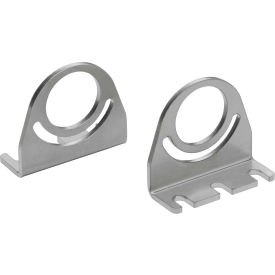 Waldmann Adjustable End Bracket for Mach LED Plus 40, +/- 90 Degrees, Set