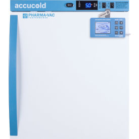 Compact Vaccine Refrigerator, 1 CuFt, 19-3/4"W x 19-3/4"D x 21-1/2"H, Solid Door