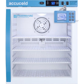 Compact Vaccine Refrigerator, 1 Cu. Ft, 19-3/4"W x 19-3/4"D x 21-1/2"H, Glass Door