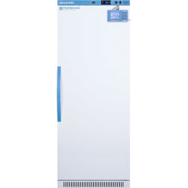 Upright Vaccine Refrigerator, 12 Cu. Ft., Wire Shelves, Solid Door