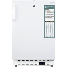 Built-In Vaccine Freezer, 2.47 CuFt, ADA, 19-3/4"W x 22-1/2"D x 31-3/4"H