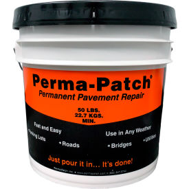 Asphalt Repair Material Fine Mix, 50 lb Pail