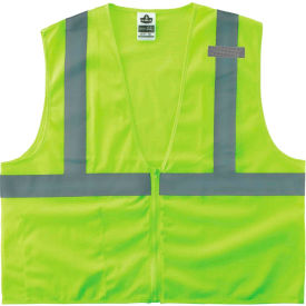 XS Lime Type R Class 2 Economy Mesh Vest