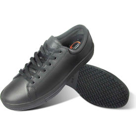 Men's Retro Lace-up Sneakers, Size 8M, Black