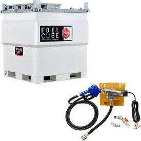 250 Gallon FuelCube Diesel Fuel Tank, 12V Pump Kit & Fuel Gauge
