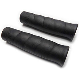 Bicycle Handlebar Rubber Grip Set Black
