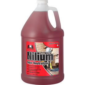 Water-Soluble Deodorizer, Apple Spice, Gallon Bottle, 4 Bottles/Case