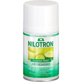 Nilotron Metered Air Fresheners, Cucumber Melon Scent, 7 oz. Refill, 12/Case