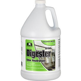 Urine Digester with Odor Neutralizer, Cucumber Melon, Gallon Bottle, 4 Bottles/Case