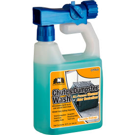 Chute & Dumpster Wash, Citrus Scent, Quart Bottle, 6/Case