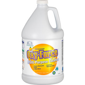 H2O2 Oxy-Force All Purpose Cleaner, Light Citrus Scent, 1 Gallon Bottle, 4 Bottles/Case