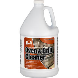 Oven & Grill Cleaner, Gallon Bottle, Unscented, 4/Case