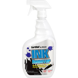 Certified INK Remover Marker, Pen, Ink Remover, Quart Bottle, 6/Case