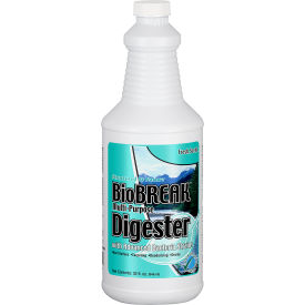 BioBREAK Odor Eliminator w/Bacteria & Enzymes, Quart Bottle, 12/Case