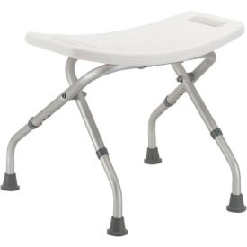 Deluxe Folding Bath Bench, White