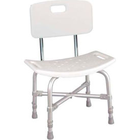 Bariatric Heavy Duty Bath Bench With Back, Knock Down