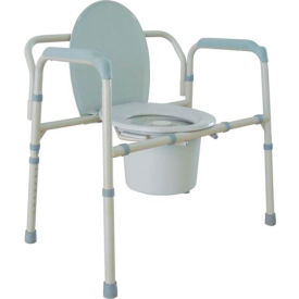 Heavy Duty Folding Bedside Commode Seat