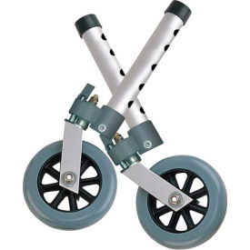 5" Swivel Walker Wheels with Lock, 1 Pair