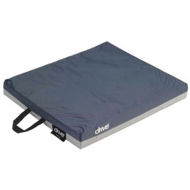 Gel Foam Wheelchair Seat Cushion, 18"W x 16"D x 2"H