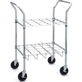 Oxygen Cylinder Cart, For Use with 12 C, D, E, or M9 Cylinders